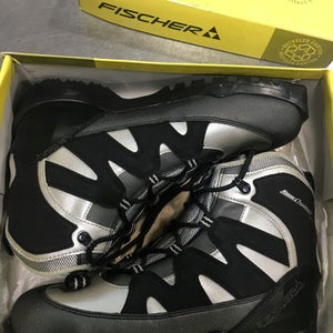 Used Fischer M 08.5-09 W 09-09.5 Men's Cross Country Ski Boots 11605-c000156863