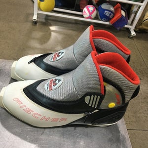 Used Fischer M 09.5 W 09.5-10 Men's Cross Country Ski Boots 11605-c000156867