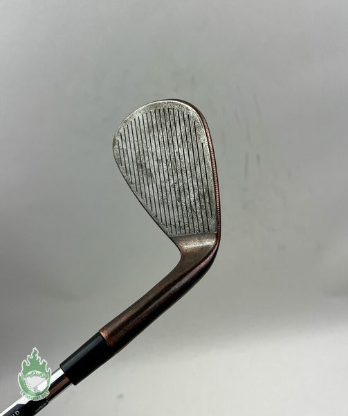 Used LH TaylorMade Hi-Toe 3 Wedge 58*-13 Hi-Rev 115g Stiff Flex Steel Golf Club
