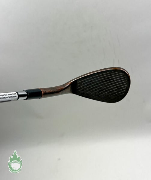 Used LH TaylorMade Hi-Toe 3 Wedge 58*-13 Hi-Rev 115g Stiff Flex Steel Golf Club