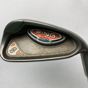 Ping G10 Single 7 Iron Orange Dot 2* Flat AWT Regular Steel Mens RH