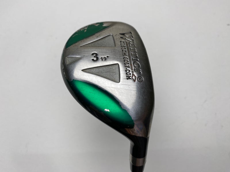 Warrior Custom Golf 3 Hybrid 19* Regular Steel Mens RH Oversize Grip