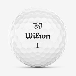 Wilson Staff Triad Golf Balls (WHITE, 2pk) NEW
