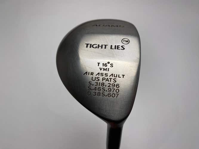 Adams Tight Lies 3 Fairway Wood 16* Regular Graphite Mens RH