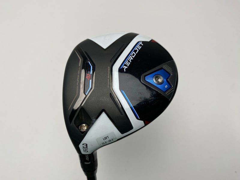 Cobra AeroJet 3 Fairway Wood 15* Mitsubishi Chemical Kai'li Stiff Graphite LH