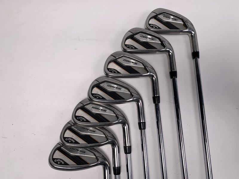 Callaway Mavrik Iron Set 5-PW+GW True Temper Elevate VSS 95g Regular Steel RH
