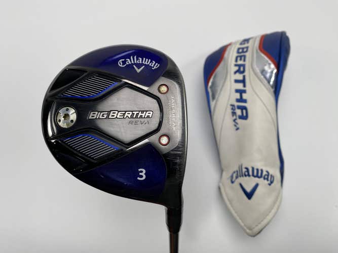 Callaway REVA 3 Fairway Wood 15* RCH 40W 40g Ladies Graphite Womens RH HC