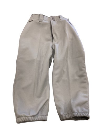 Used Mizuno GREY PANTS BB/SB Pant Boys Grey LG 11884-S000042616