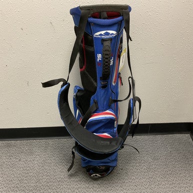 Used Sun Mtn Slx Mens Stand Bag Royal Blue 11855-s000180370