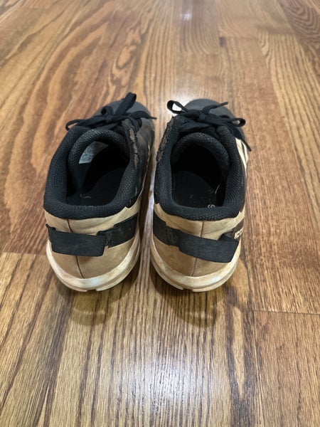 Black Men's Size M 7.5 (W 8.5) Adult Adidas Low Top (Used)