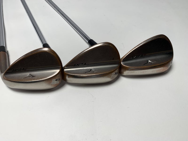 Mizuno T24 Denim Copper Wedge Set 50* 8 | 54* 8 | 58* 8 Hi-Rev 2.0 115g Wedge RH