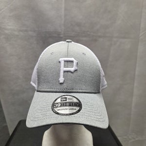 NWS Pittsburgh Pirates Grey White New Era 39thirty M/L MLB