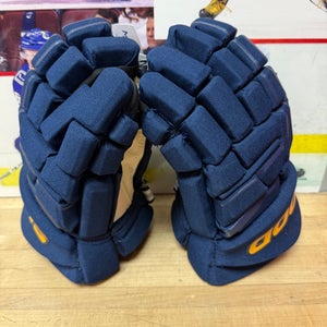 Sher-Wood Code SR Encrypt 1 Pro Gloves (New)- Blue and Yellow