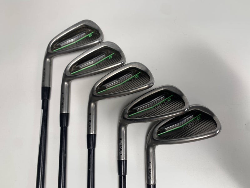 Ping Prodi G Iron Set 6-PW Black Dot Prodi G Youth Graphite Junior LH Undersize