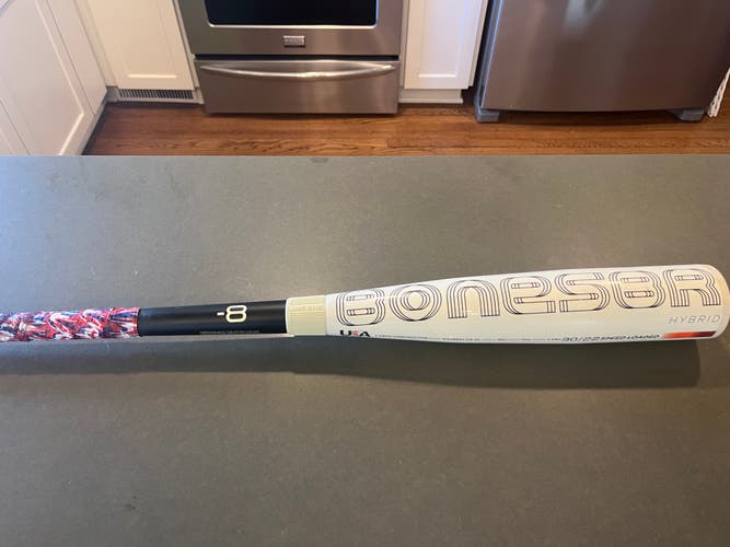 EXCELLENT SHAPE! 2024 Warstic Bonesaber USABat Certified Bat (-8) Hybrid 22 oz 30" (Used)