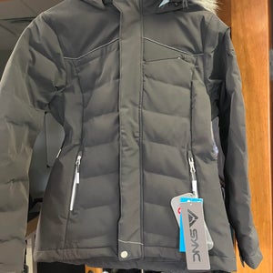 Black Women's Adult Small SYNC Jacket (New)