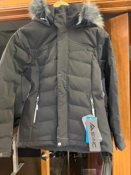 Black Women's Adult Medium SYNC Jacket (New)