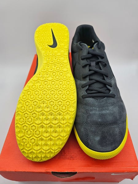 Nike Premier 2 Sala IC 'Dark Smoke Grey Yellow Strike' Soccer Shoes Men's Size 12