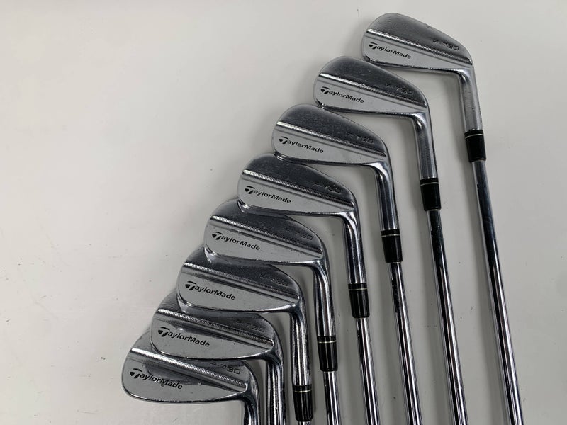 TaylorMade P730 2017 Iron Set 3-PW Project X 6.0 Stiff Steel Mens RH