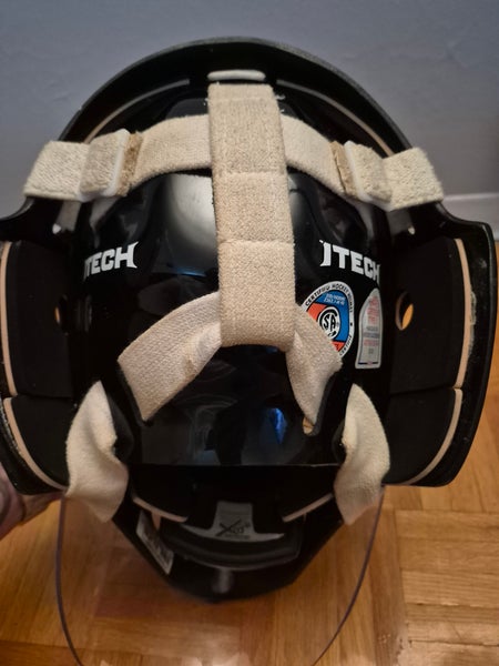 Itech 960 Senior 2008 Itech 960 Goalie Mask Pro Stock (Used) | SidelineSwap | Buy ...