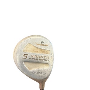 Used Dunlop Invicta Oversized 5 Wood Regular Flex Steel Shaft Fairway Woods 11850-s000017411
