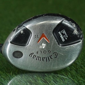 CALLAWAY GOLF FUSION FT-HYBRID 4 HYBRID 4H ALDILA NVS 85-A SENIOR FLEX 23 RH