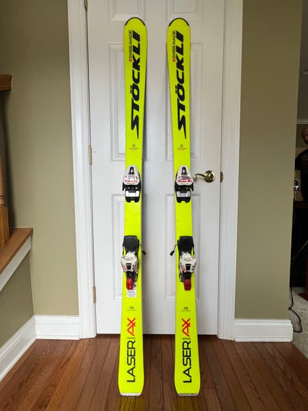 2020 175 cm Stockli Laser AX Skis With Bindings (Like New