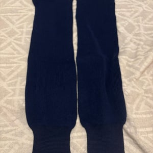 Knit Ice Hockey Socks Adult 30” Navy Brand New
