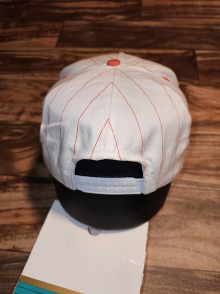 Vintage Pinstripe Hooters FT. Lauderdale Florida Owl Promo Hat Cap Vtg Snapback