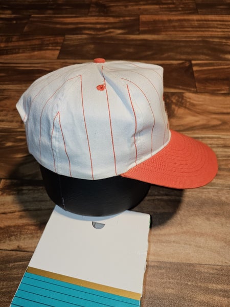 Vintage Pinstripe Hooters FT. Lauderdale Florida Owl Promo Hat Cap Vtg Snapback