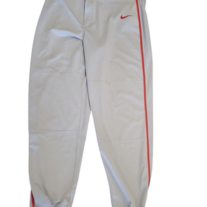 Used Nike ADULT BASEBALL PANTS BB/SB Pant Mens Grey MD Tall 11849-S000025042