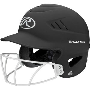 New Rawlings Coolflo Batting Helmet W Mask 11680-coolflo