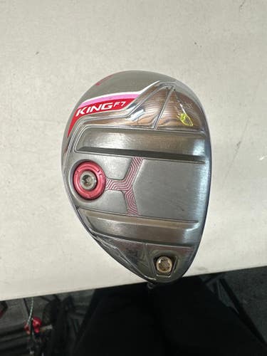 Used Cobra KING F7 4 Hybrid Ladies Flex Graphite Shaft Hybrid Clubs 11835-S000181196
