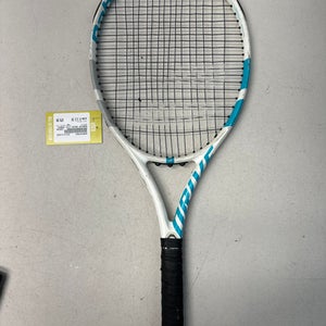 Used Babolat DRIVE LITE Adult Tennis Racquet White 4 1/2" 11835-S000187994