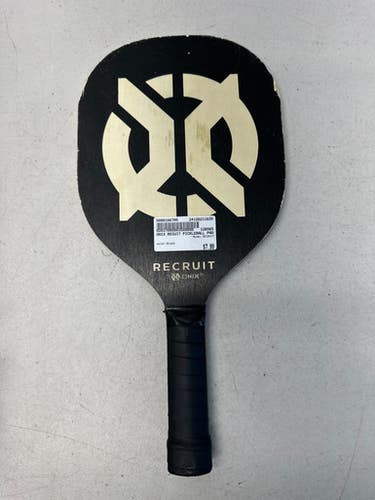 Used RECRUIT Pickleball Racquet Black 11835-S000188795