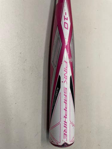 USED EASTON PINK SAPPHIRE 27/17 -10 ASA FASTPITCH SOFTBALL BAT 11835-S000180401