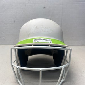 Used Boombah BBHD2 MD FP Helmet - White/Neon Green 11835-S000187003