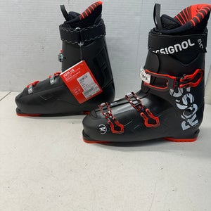 Used Rossignol EVO 7.0 Mens DH Ski Boot Black And Orange 335 MP - M15.5 11835-S000188313