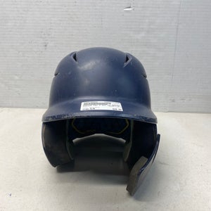 Used Easton Pro X Navy S/M Batting Helmet With Jaw Protector 11835-S000186655