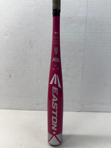 Used Easton Pink Sapphire Alx50 Fp18psa 27 17 Fastpitch Bat - Pink White 11835-s000187436