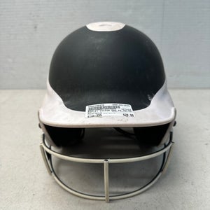 Used RIP-IT VISION PRO Batting Helmet w/Mask Black And White XS/S 11835-S000190370