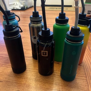 Lacrosse/football water bottles