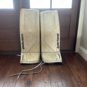 Small Bauer Mach Leg Pads (Used)