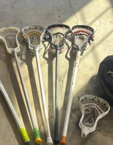 Used Lacrosse Sticks