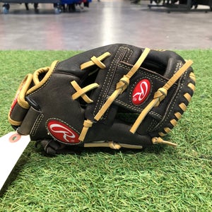 Brown Rawlings Highlight Series Right Hand Throw Infield Baseball Glove 10.5" (Used)