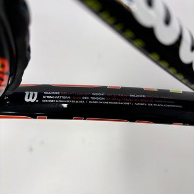 Used Wilson Burn 100 Team Adult Tennis Racquet None 4 3 8" 11307-s000250932
