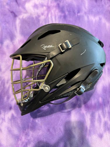 Black Adult STX Rival Helmet (Used)