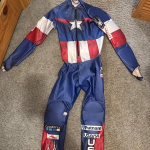 Padded Medium Spyder Us Ski Team Ski Suit FIS Legal