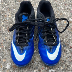 Blue Unisex Youth 2.5Y Nike VPR Cleats (Used) AR6S2L1