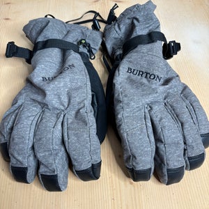 Gray Large Women's Burton Gloves (Used)